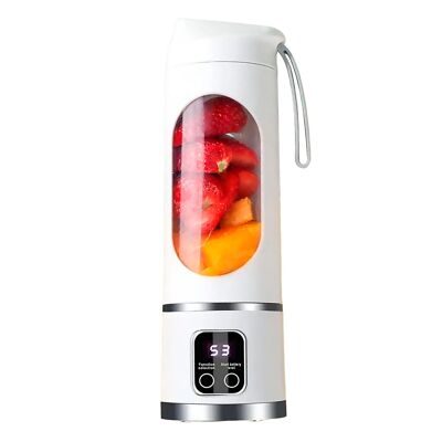 Frullatore portatile con 3 modalità di utilizzo e capacità di 450 ml.
