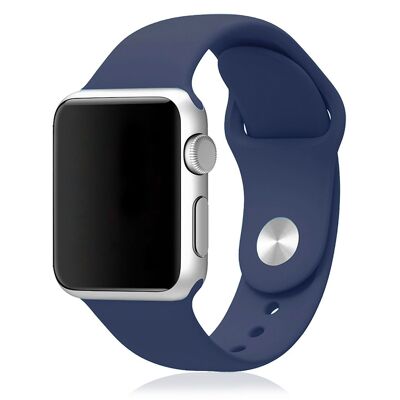Cinturino in silicone compatibile con Apple Watch: 38/40/41 mm.