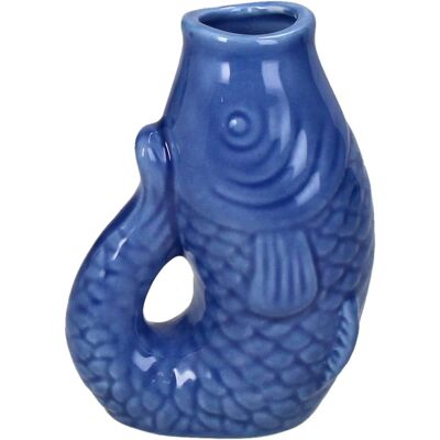 Pesce vaso all'amo Blu