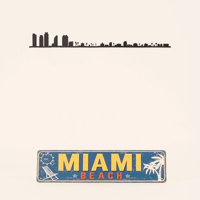 Wall Decoration - Miami - Black