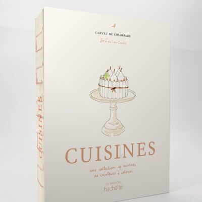 LIBRO DA COLORARE - Cucine - Zoé de Las Cases