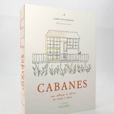 LIBRO PARA COLOREAR - Cabañas - Zoé de Las Cases