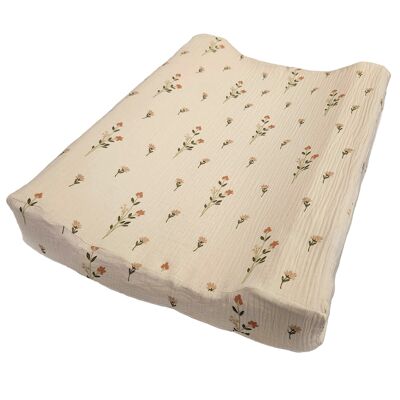 Matelas à langer Nostalgie (housse en coton biologique et rembourrage en mousse)