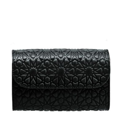 Small Black Leather Bag Bayarcal