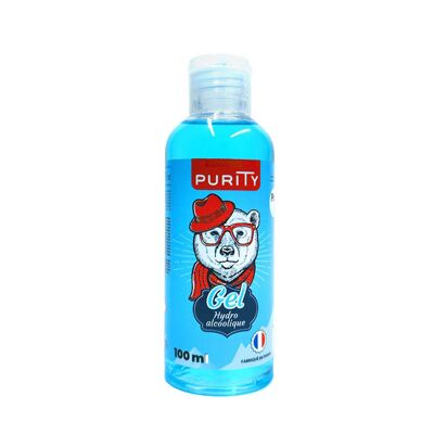 Mini botella de 100ml "Oso Polar" de Gel Hidroalcohólico - Perfume Cola