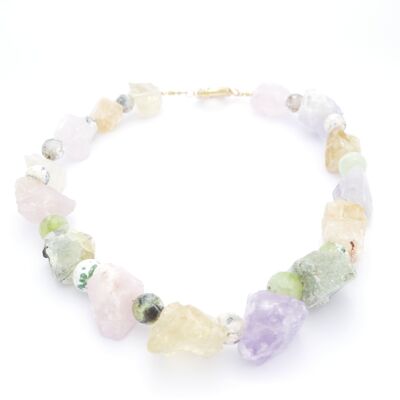 Collier Verena Gemstones avec améthyste et citrine