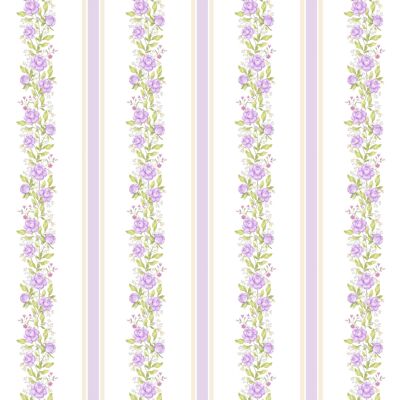 Coeur et Maman Peony Reverie Wallpaper – Peony Blooms in Soft Pastels for Children’s Rooms, Nurseries & Traditional English Grandmillennial Interiors (52 cm × 10 m)