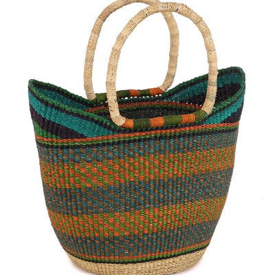 NKRON : Panier vert, orange et bleu