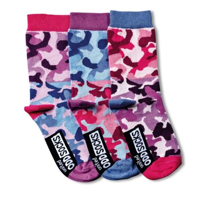 CAMO - 3 CALCETINES DESPARADOS DE UNITED ODDSOCKS
