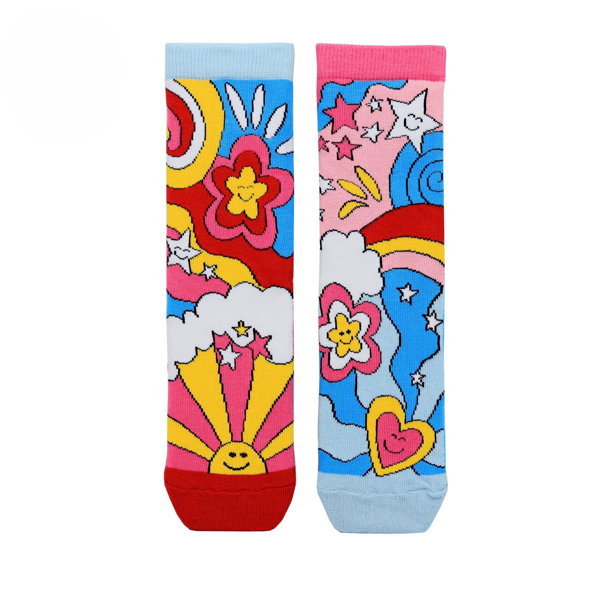 STARBURST - 1 paio di calzini spaiati per bambini | United Oddsocks