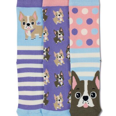 WOOF - 3 CALZINI SPAVENTATI DI UNITED ODDSOCKS