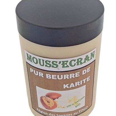 BURRO DI KARITÉ BIOLOGICO NATURALE PURO - BARATTOLO DA 300 GR.
