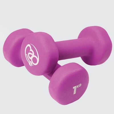 Yoga Mad Paire d'haltères Neo 1Kg - Violet