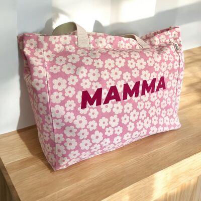 Cabas Mamma – Motif Fleurs