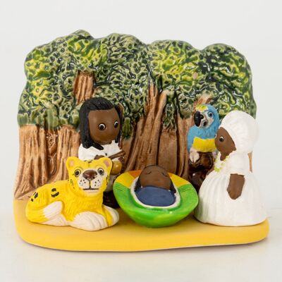 Handmade Nativity Scene Brazil Fair Trade Product