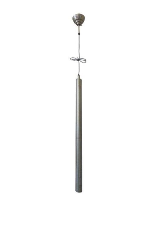 Lamp - Pipe - Vintage Nickel - Hanging light -  95cm height