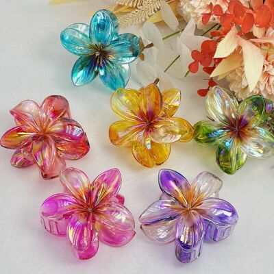 Pinza para el cabello con flores YH32