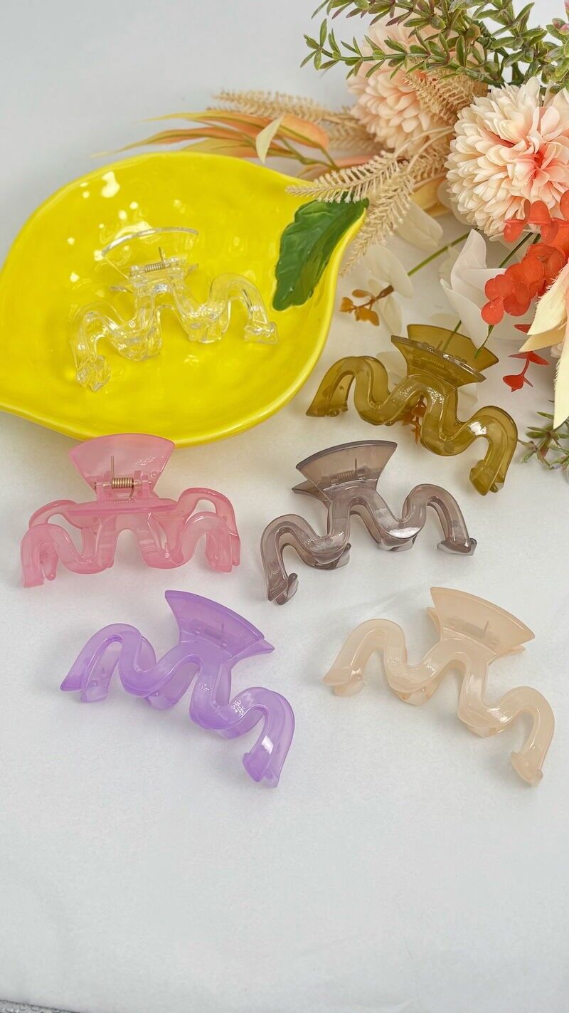 Fermaglio per capelli ondulati YH25N