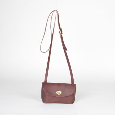 Sac bandoulière Georgia Marron