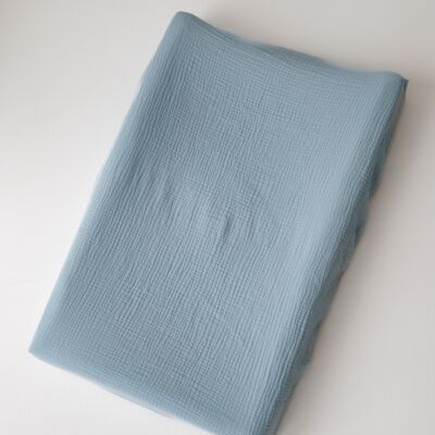 Funda para cambiador de pañales TISU, azul bebé