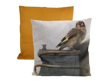 Housse de coussin, Fabritius, Le Chardonneret 1