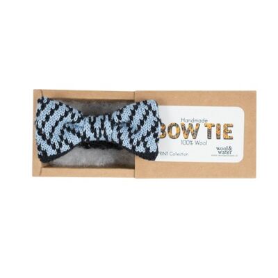 Blue Patterned Bow Tie (The Bentley)