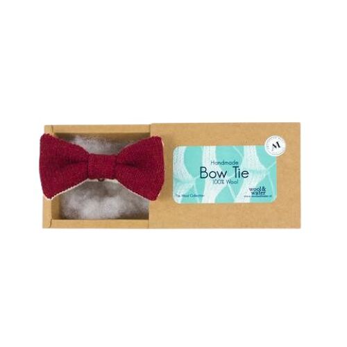Ruby Red Bow Tie