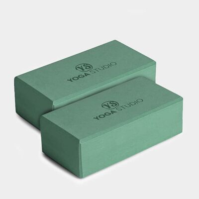 Pack de 2 briques de yoga EVA Yoga Studio