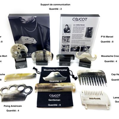 Coucot bestseller selection "Classic and Original comb pack"