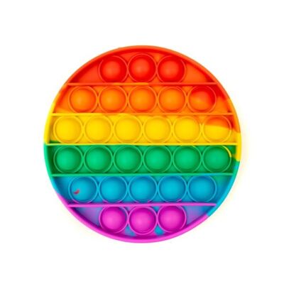 Giocattoli agitati | Pop it | cerchio arcobaleno
