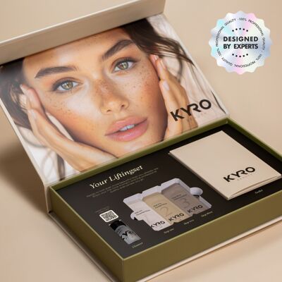 Kit de levantamiento de pestañas y cejas casero