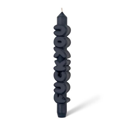 Taper candle F*CK YOU | Handmade | Big 3D candle