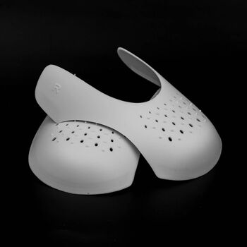 Protège-chaussures | protège-chaussures - anti-rides | Anti-rides | Blanc | L | taille 40 à 46 2