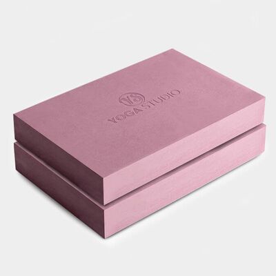 Lot de 2 blocs de yoga EVA Yoga Studio