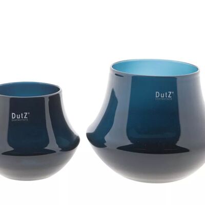 Vaso per orchidee MARCO - H18 D23 cm - Colore BLU NOTTE di DutZ