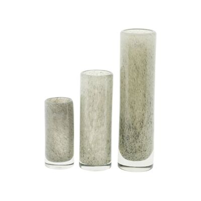 Vase CYLINDRE - H25 D6.5 cm - Couleur NEWGREY par DutZ
