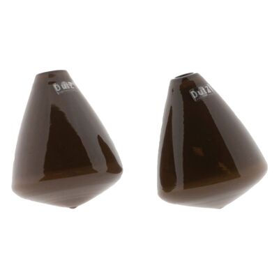 VASE CULBUTANT - H12 D10 cm - MARRON