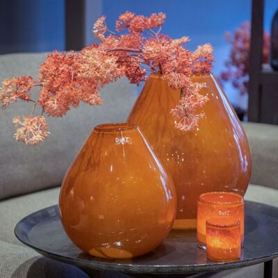 VASE DRUBA - Couleur MARRON ROUILLÉ par DutZ