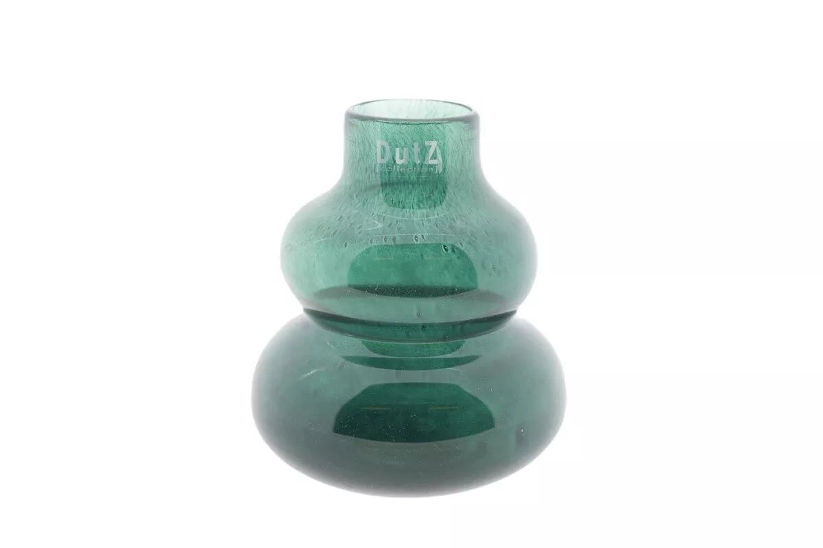 VASO SKRZYSZOW S- H16 D14 cm - VERDE SCURO