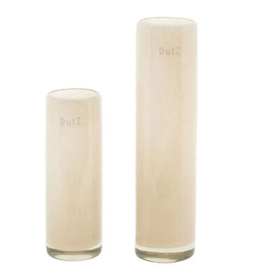 Vase Cylindre S - Couleur Beige par DutZ