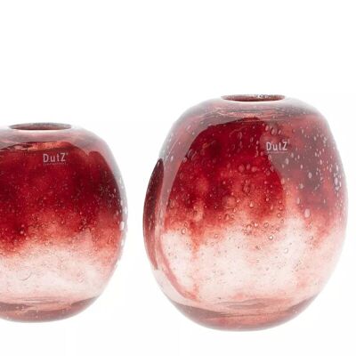 Vase OVALI - Bulles FRAMBOISE