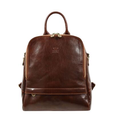 Sac à dos convertible en cuir pour femme - Regeneration