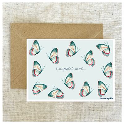Papeterie Carte Postale A6 - Les Papillons 🦋