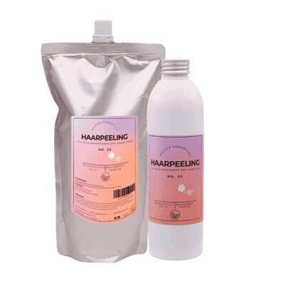 Hair scrub no.33 – Blackberry Jasmine – with refill pack