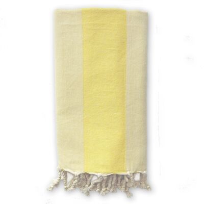 Toalla de hammam Fouta Amalfi - Amarilla - 100x200cm