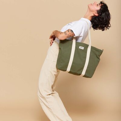 Sac cabas Cesar Olive