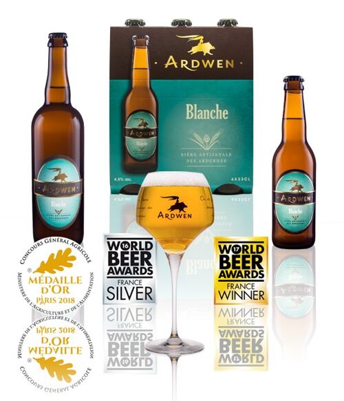 Bière Ardwen Blanche 33cl - 4,5°