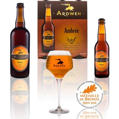 Bière Ardwen Ambrée 33cl - 6,5°