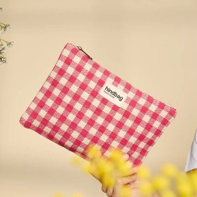 Pochette rosa Ema Vichy