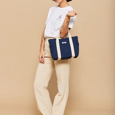Borsa tote mini Louise Navy